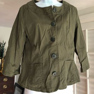 🖐 J. Jill Button Down Blazer